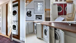 20 Creative Ways To Hide A Washing Machine In Your Home