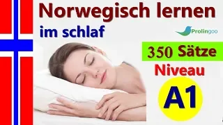 Norwegisch lernen im schlaf | Die wichtigsten Norwegisch Sätze und Wörter | #Prolingoo_German