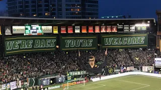 Timbers Army unveils tifo ahead of Western Conference Championship series