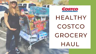 Healthy Costco Grocery Haul + Postpartum Freezer Meal Prep!