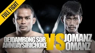 ONE: Full Fight | Dejdamrong Sor Amnuaysirichoke vs. Jomanz Omanz | Devastating Debut | June 2014