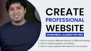 How To Create Professional Website For Free | WordPress Tutorial For Beginners in Hindi