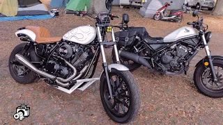 Honda Rebel 500 VS Yamaha Bolt 950