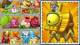 Plants vs Zombies 2 Final Boss - Team Plants Chinese Version vs ZomBoss Fight!