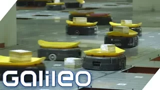 Die Roboterarmee im Paketzentrum: Chinas neue Arbeiter | Galileo | ProSieben