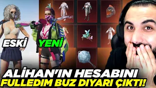 ALİHAN'IN HESABINI FULLEDİM!! 😮 BUZ DİYARI ÇIKTI!! | PUBG MOBILE