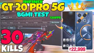 🔥Infinix GT 20 Pro BGMI Test | Infinix GT 20 Pro 120fps Gaming Review