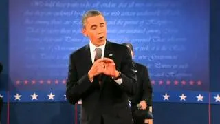 Barack Obama goes on the attack against Mitt Romney in US presidential debate