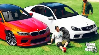 РЕАЛЬНАЯ ЖИЗНЬ В GTA 5 - НЕРЕАЛЬНЫЙ ТЮНИНГ BMW M5 F90! MERCEDES C63 VS BMW M5! 🌊ВОТЕР