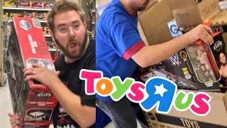 EPIC SHOWDOWN VS SCALPERS AT TOYSRUS FOR RAW MAIN EVENT RING!