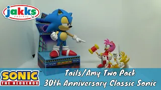 Jakks Pacific Sonic Tails/Amy & 30th Classic Sonic Collector's Edition