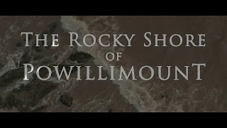 The rocky coastline of Powillimount on the Solway Firth, DJI Mavic 2 Pro 4K video footage