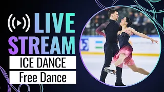 LIVE | Ice Dance Free Dance | ISU European Figure Skating Championships Kaunas 2024 | #FigureSkating