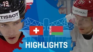 Switzerland - Belarus | Highlights | #IIHFWorlds 2017
