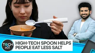 Spoon to make low-sodium food taste better | Tech It Out