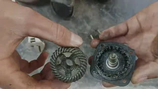 Restoration of Bosch angle grinders | Restore old iron cutters | Bosch