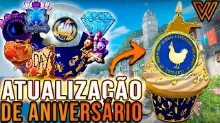 Atualização de 10 ANOS de CSGO | Moeda Gratuita, Novos Adesivos Lenticulares, Festividades & TUSCAN