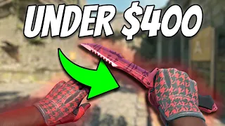 The BEST Knife & Glove Combos Under $400! - The Best Cheap CS2 Skins (2024)