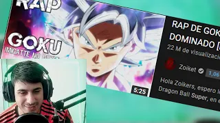 RAP DE GOKU ULTRA INSTINCT DOMINADO [Migatte no Gokui] (Dragon Ball Super) | Zoiket || REACCION