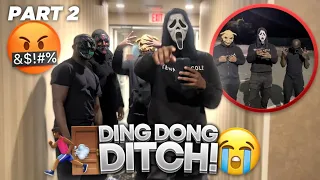 EXTREME DING DONG DITCH PART 2 (Gone Wrong ) 💨🥷