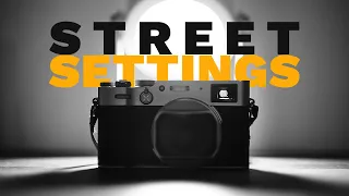 Fujifilm X100V Street Photography Settings 2021