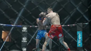 RFA 5: Brichta vs Loureiro - Spomalený záber úderu do brucha šiel aj pod pás cez suspenzor