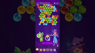 BUBBLE WITCH 3 SAGA LEVEL 2822 ~ NO BOOSTERS, NO CATS, NO HATS