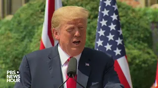 Trump calls Sun interview 'fake news'