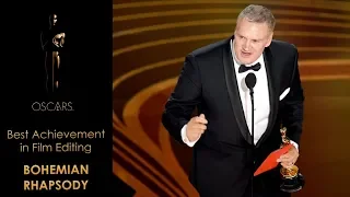 BOHEMIAN RHAPSODY  Oscar for Best Achievement in Film Editing 2019