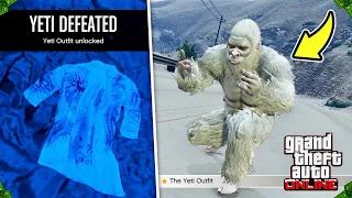 NEW How to UNLOCK Rare Yeti Outfit in GTA 5 Online! (ALL Yeti Clue Locations)