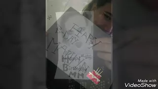 Happy birthday, Marilyn Manson from fans (2018, Saturnalia)