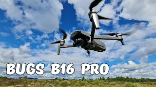 Квадрокоптер BUGS B16 PRO ...4К видео, 3-х осевой подвес, стабилизация. Обзор дрона