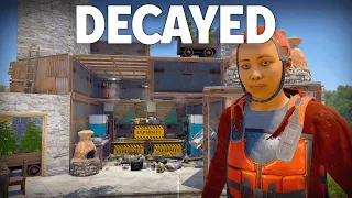 His base was decayed...