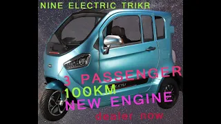 the new model Nine electric trike is coming universeecar