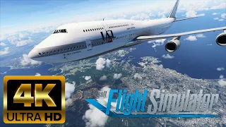 Japan Airlines  Realistic Flight Experience with in-light audio【Microsoft Flight Simulator2020】