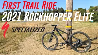 2021 Specialized Rockhopper Elite 29 | First Trail Ride