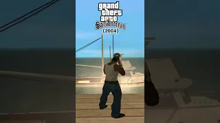 Evolution of Boat Sinking Down in GTA Games #evolution #gta