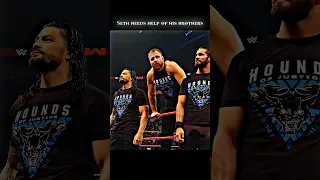 Seth Rollins needs help of his brothers || the shield edit #shorts #wwe