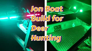 Setting Up a Jon Boat for Deer Hunting!  Plus Public Land Scouting Mission With New Team Member!