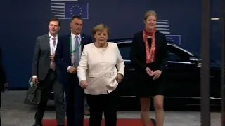 European leaders arrive for EU summit