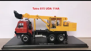 Обзор модели от SSM Экскаватора-планировщика UDS-114A (на шасси Tatra 815)