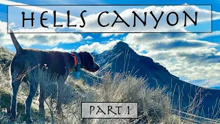 Hells Canyon Chukar Hunt 2022 part 1