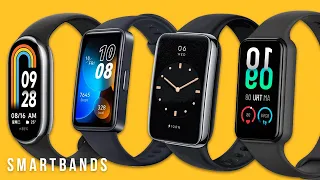 Comparativo: MI BAND 8 vs HUAWEI BAND 8 vs MI BAND 7 PRO vs AMAZFIT BAND 7 - Qual escolher?