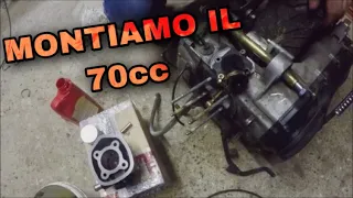 MONTAGGIO GRUPPO TERMICO 70CC