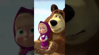 גדל ומתבגר 😌 #shorts #mashaandthebear #cartoon #funny #hebrew #מאשהוהדוב