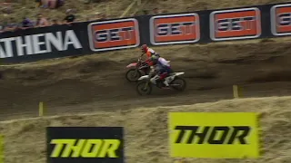 MX2 Race 1 passes compilation - MXGP of Czech Republic 2019