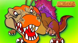 ESPINOSAURIO - Canciones de Dinosaurios  -Dinostory por Howdytoons