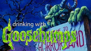 Drinking with Goosebumps #16: One Day At HorrorLand (for realsies)