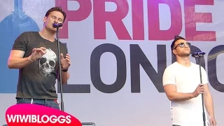 Live: Blue "Breathe Easy" @ London Pride 2015 (Trafalgar Square) | wiwibloggs