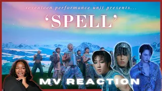 the woman was too stunned to speak 🫣 | SEVENTEEN (세븐틴)'Spell' Official MV REACTION |DORIAN.REACTIONS